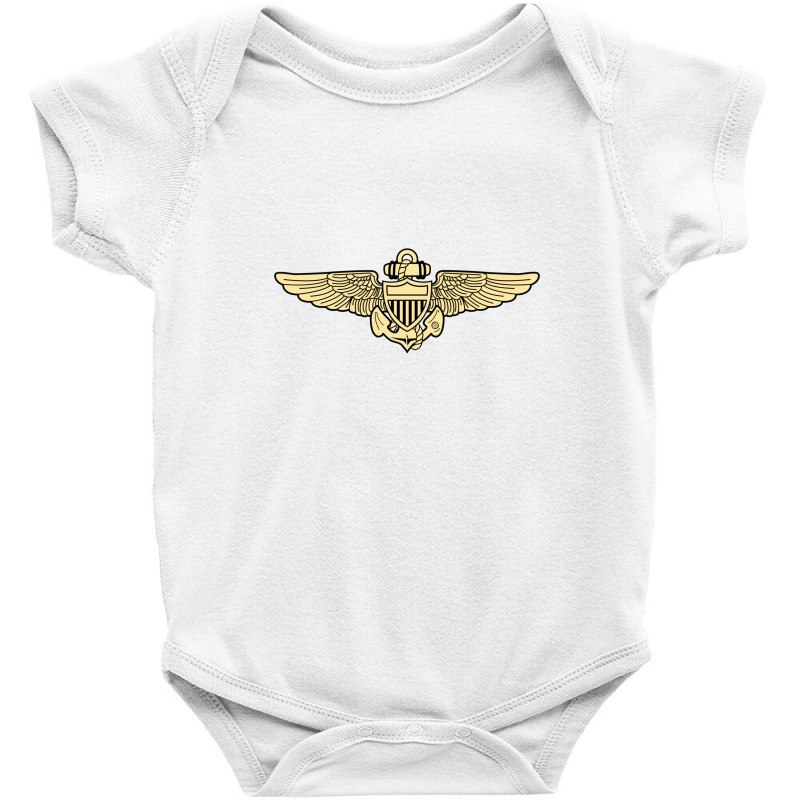 United States Naval Aviation Wings Baby Bodysuit by cm-arts | Artistshot