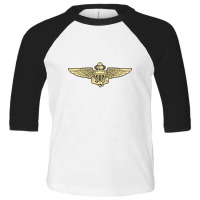 United States Naval Aviation Wings Toddler 3/4 Sleeve Tee | Artistshot