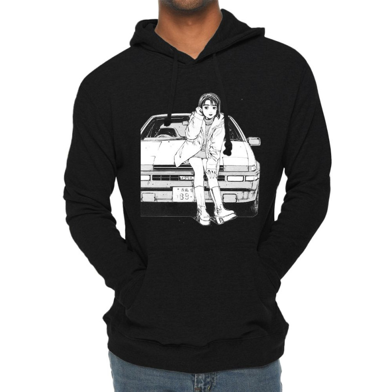 Initial D Natsuki Drift Touge Anime Eurobeat Lightweight Hoodie | Artistshot