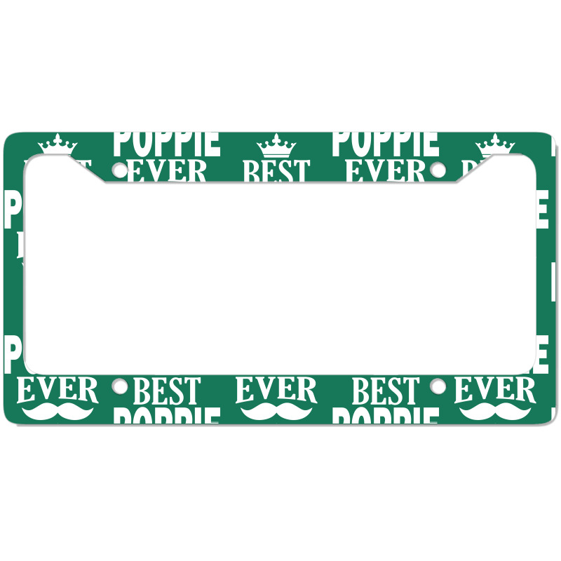 Best Poppie Ever License Plate Frame | Artistshot