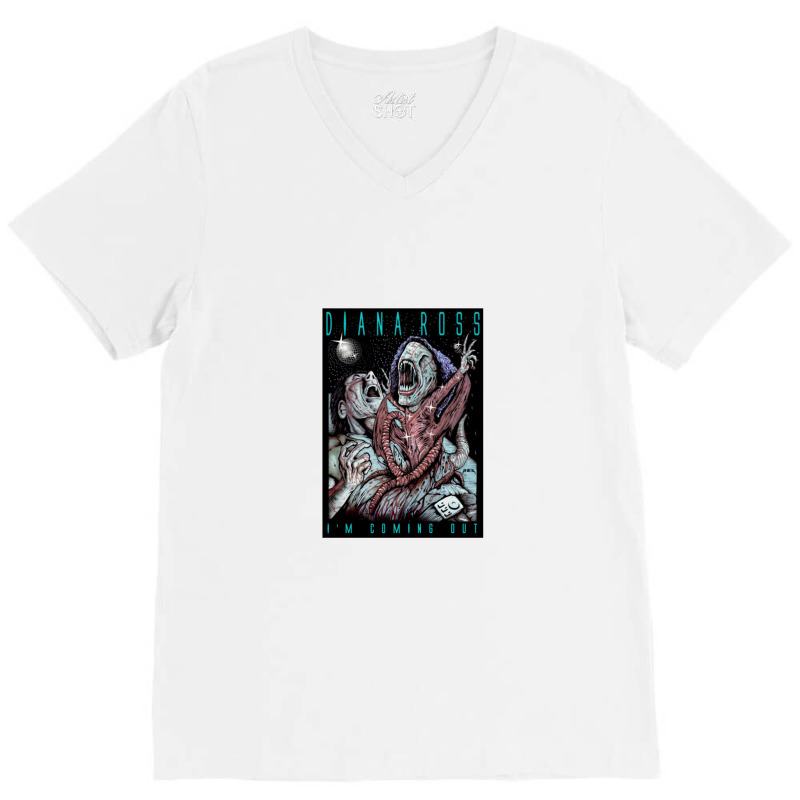 I'm Coming Out  Diana Ross V-neck Tee | Artistshot