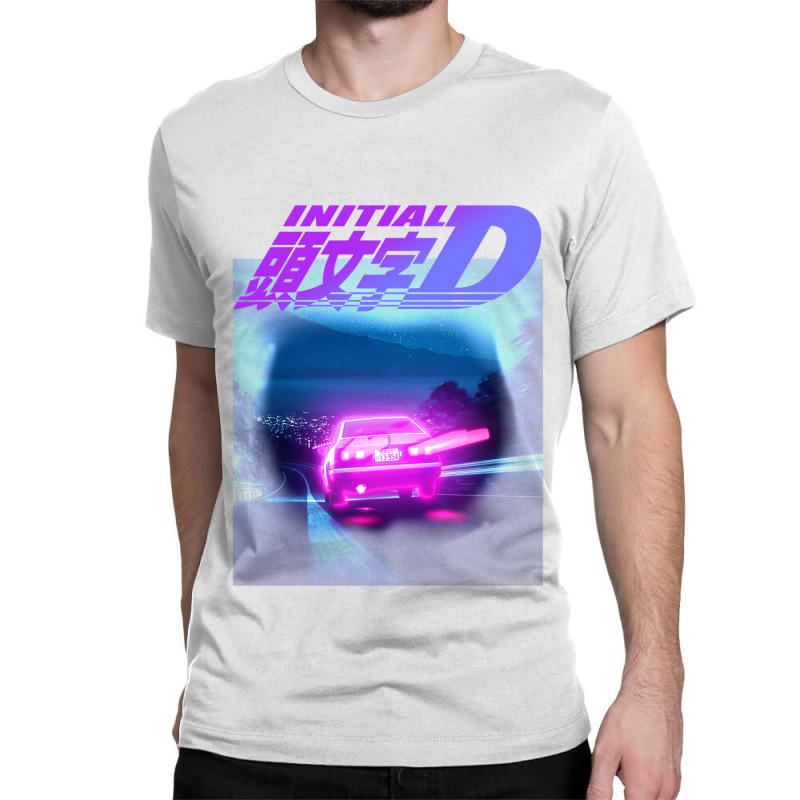 Initial D Neon Light Ae86 Classic T-shirt | Artistshot