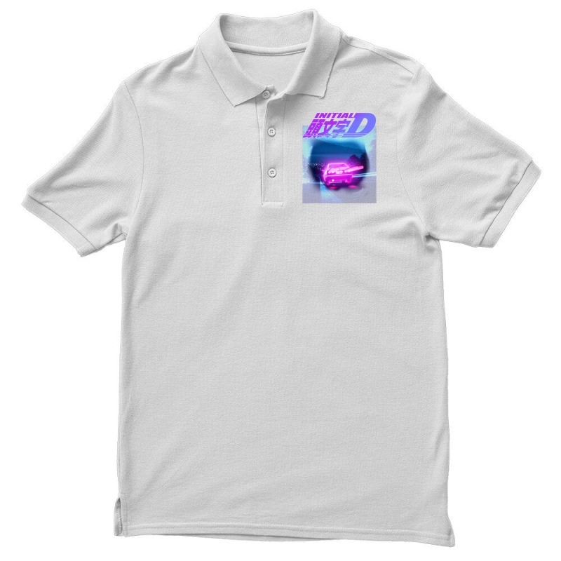 Initial D Neon Light Ae86 Men's Polo Shirt | Artistshot