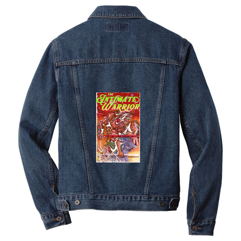 The Intimate Warrior   Ultimate Warrior Men Denim Jacket | Artistshot