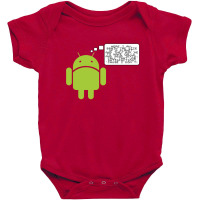 Android Paranoia Baby Bodysuit | Artistshot