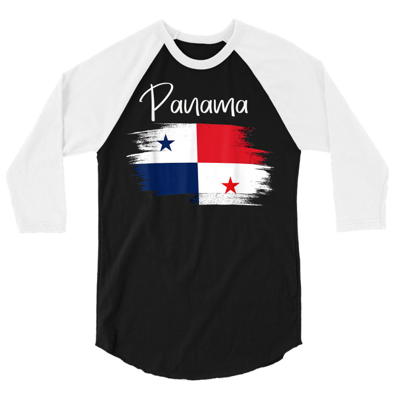 Panama Flag Tshirt, Panamanian Tshirt, Panama Flag For Women T Shirt 3/4 Sleeve Shirt by cm-arts | Artistshot