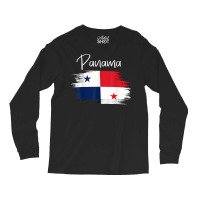 Panama Flag Tshirt, Panamanian Tshirt, Panama Flag For Women T Shirt Long Sleeve Shirts | Artistshot