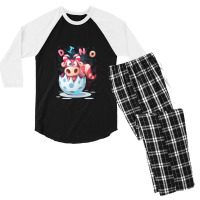 Dinosaur Men's 3/4 Sleeve Pajama Set | Artistshot