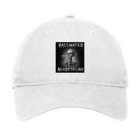 Vaccinated Adjustable Cap | Artistshot