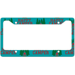 happy camper License Plate Frame | Artistshot