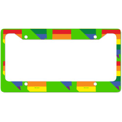 nevada rainbow flag License Plate Frame | Artistshot