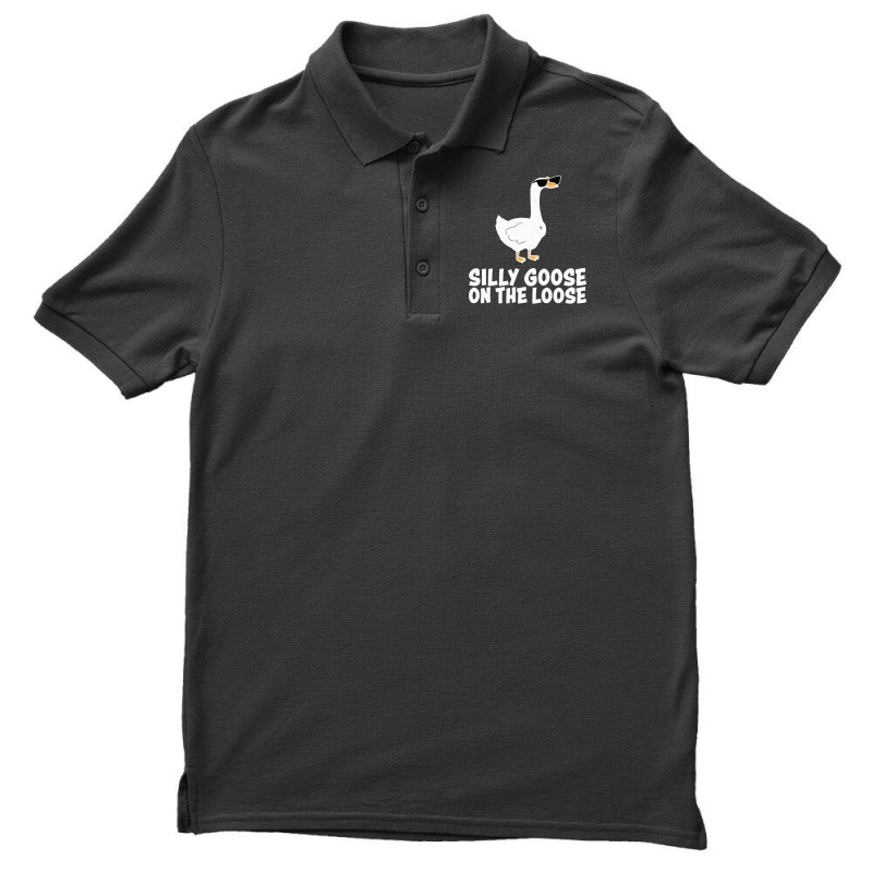 Silly Goose On The Loose Sweatshirt Men's Polo Shirt | Artistshot