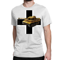 World War 2 German Tank Panzer Tiger I Wwii Historic Idea T Shirt Classic T-shirt | Artistshot