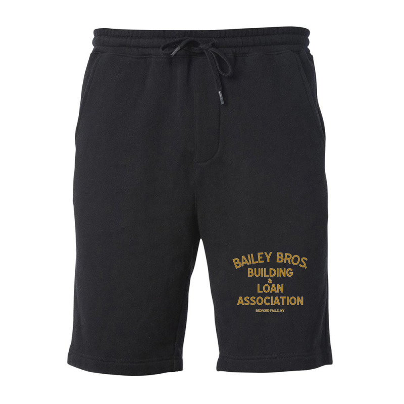 Bailey Brothers Building And Loan Fleece Short | Artistshot