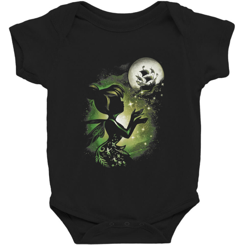 Tinkerbell All You Need Is Faith Trust And Tinkerbell Sticker Gift Baby Bodysuit by CameronAlvarado | Artistshot