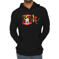 Homer In Devil's Cage The Simpsons Lightweight Hoodie | Artistshot