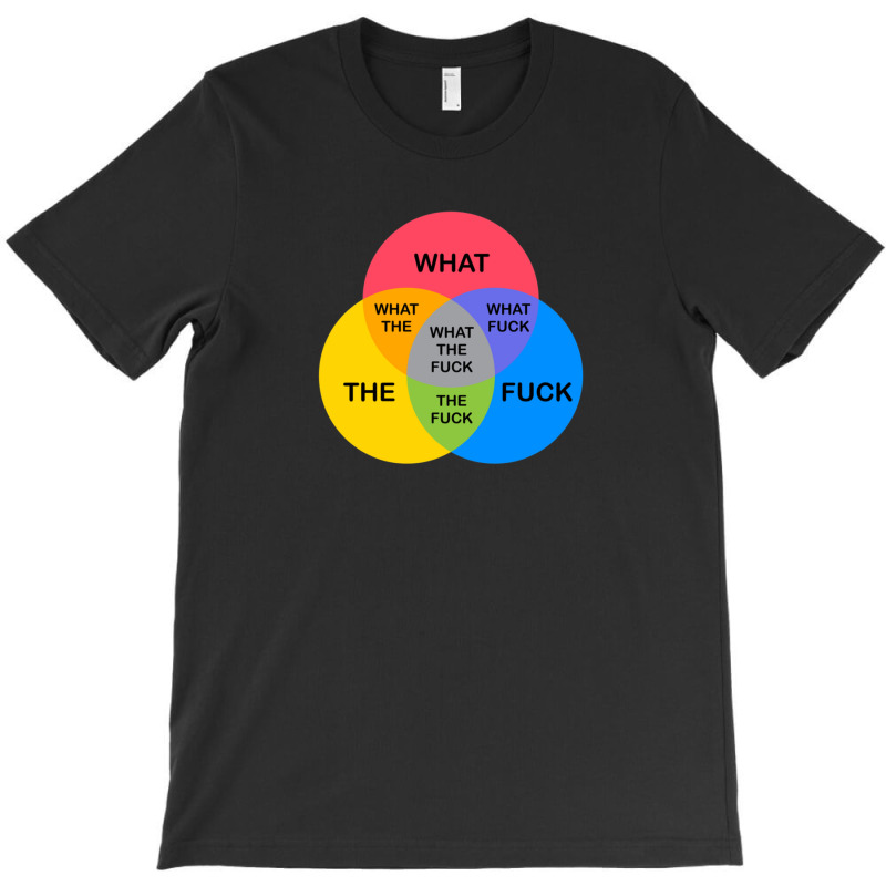 Venn Diagram What The Fuck T-shirt | Artistshot