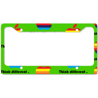 Apple Think Different License Plate Frame | Artistshot