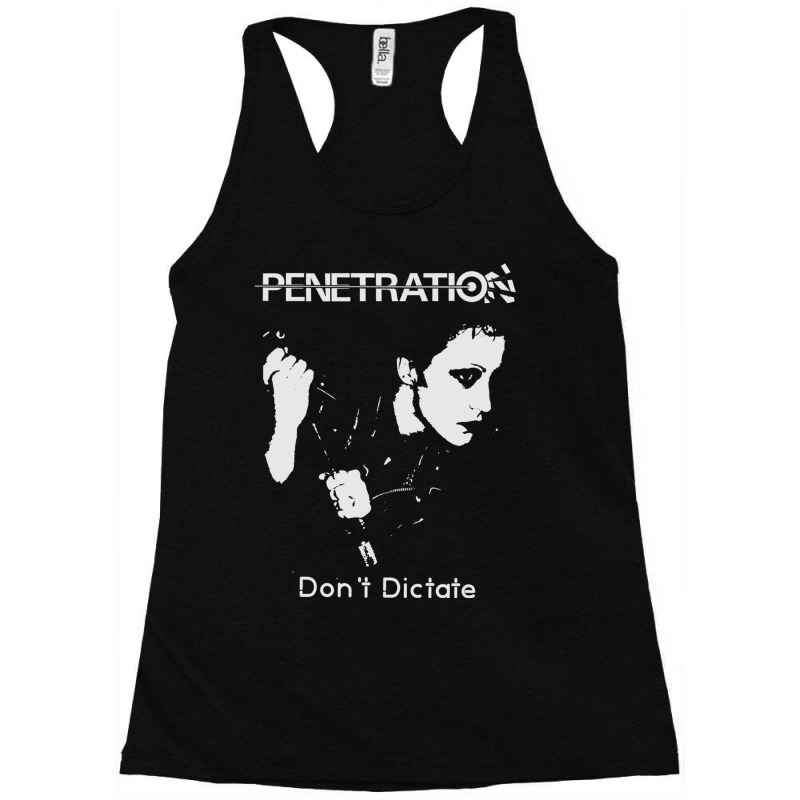 Penetration  Dont Dictate  Punk Premium Racerback Tank by cm-arts | Artistshot