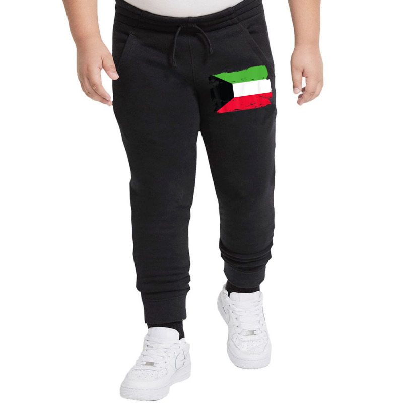 Official Kuwait Flag Kuwaiti Country Pride Vintage T Shirt Youth Jogger by cm-arts | Artistshot