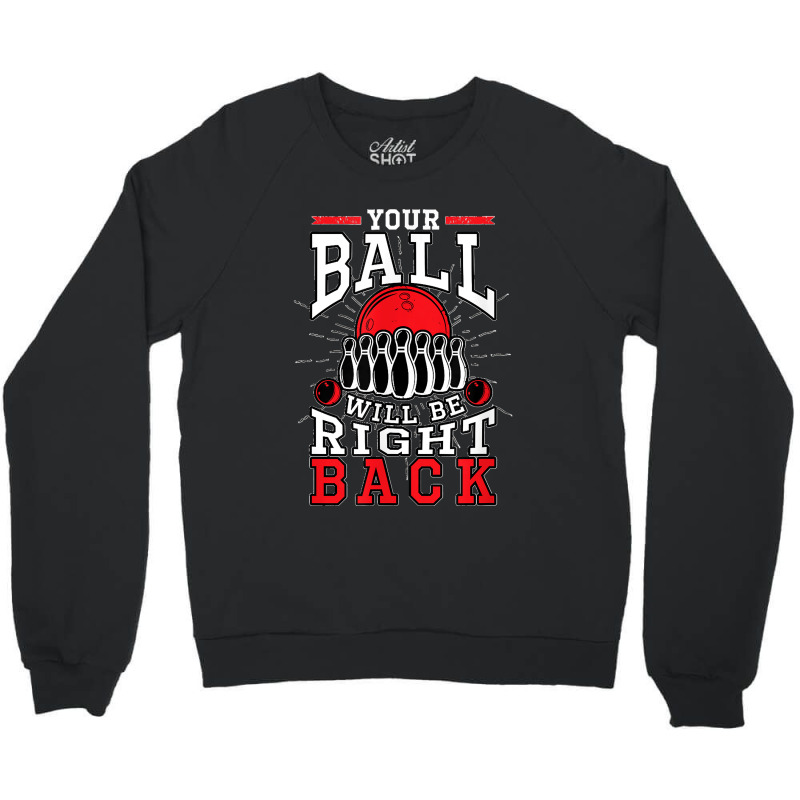 Bowling Gift For Kid Coach Team League 300 Champion Birthday Crewneck Sweatshirt | Artistshot