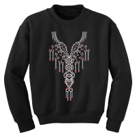 Oriental Ethnic Colorful Geometric Embroidery Pattern T Shirt Youth Sweatshirt | Artistshot