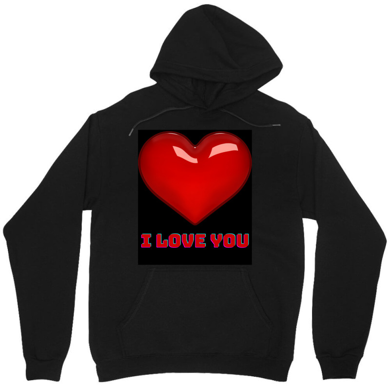 I Love You. Unisex Hoodie by cm-arts | Artistshot