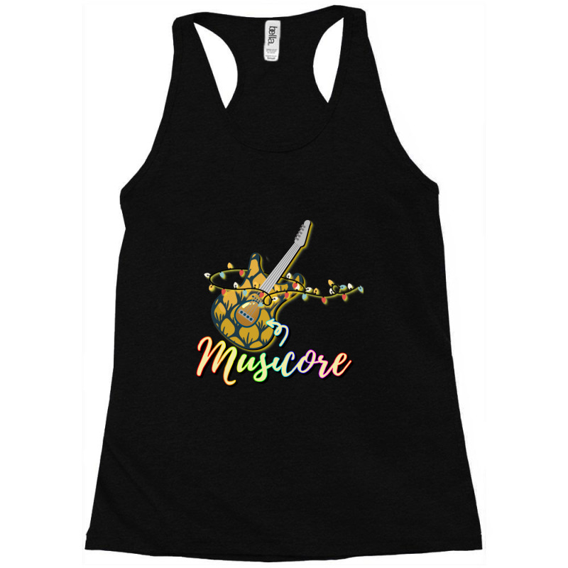 Musical Instrument   Pineapple Guitar Lights Racerback Tank by JAMESDSHARP | Artistshot