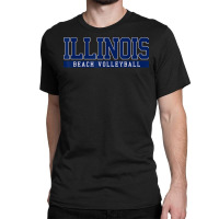 Illinois Beach Volleyball T Shirt Classic T-shirt | Artistshot