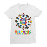 Hispanic Heritage Month Ladies Fitted T-shirt | Artistshot