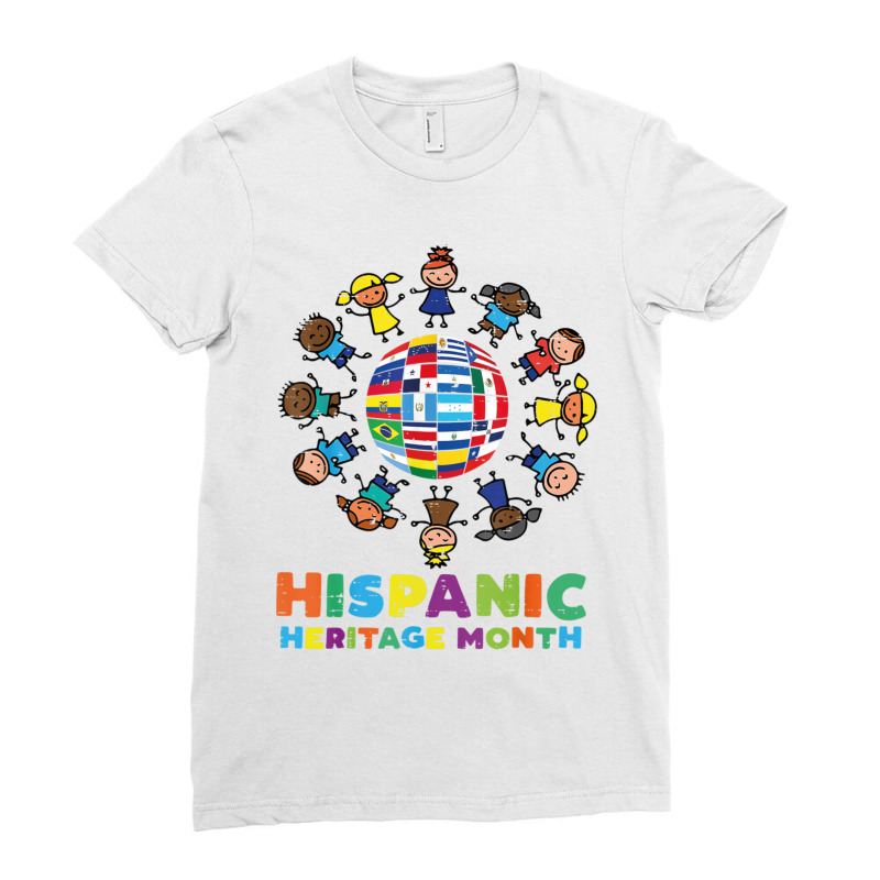 Hispanic Heritage Month Ladies Fitted T-Shirt by JENNYKISS | Artistshot