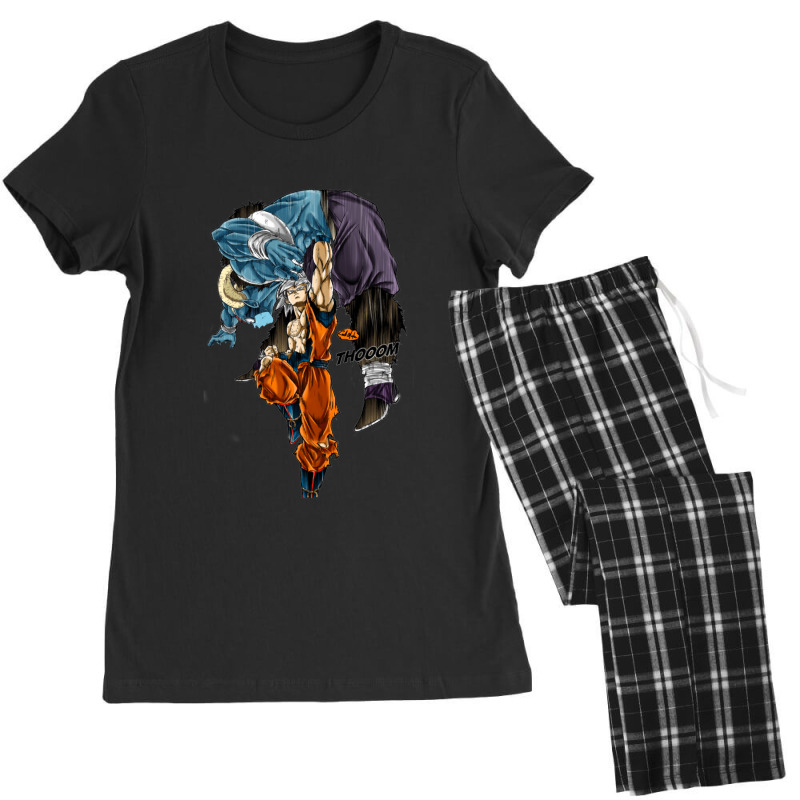 Goku Mastered Ultra Instinct Vs Dragonball Súper Saiyan Gift Women's Pajamas Set by KelseyHachler | Artistshot