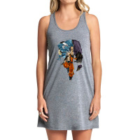 Goku Mastered Ultra Instinct Vs Dragonball Súper Saiyan Gift Tank Dress | Artistshot