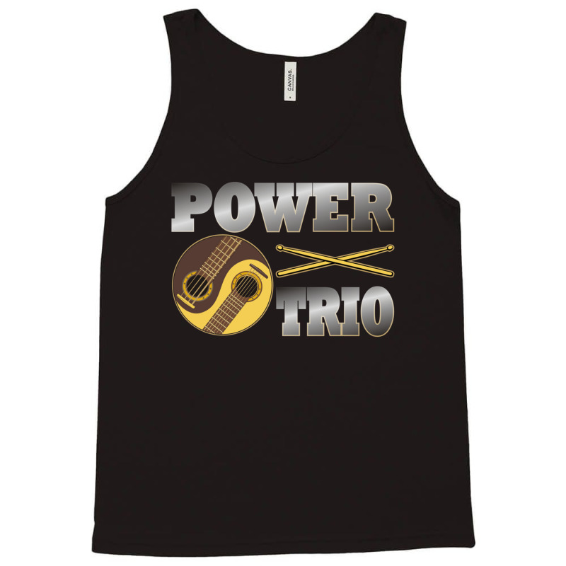 Musical Instruments Power Trio Tank Top by JAMESDSHARP | Artistshot