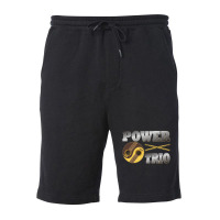 Musical Instruments Power Trio Fleece Short | Artistshot