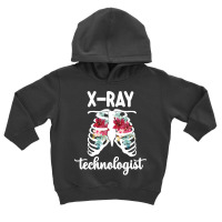 X Ray Technologist Skeleton  X Ray Tech Rt Radiology Tech Sweatshirt Toddler Hoodie | Artistshot