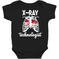 X Ray Technologist Skeleton  X Ray Tech Rt Radiology Tech Sweatshirt Baby Bodysuit | Artistshot