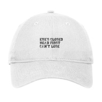 Eye S Closed  Head First  Can T Lose   Brooklyn Nine Nine   Jake Peral Adjustable Cap | Artistshot