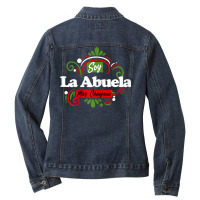 Womens Soy La Abuela Mas Chingona Latin Mexican T Shirt Ladies Denim Jacket | Artistshot