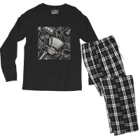 Musical Instruments Seamless Pattern 1 Men's Long Sleeve Pajama Set | Artistshot