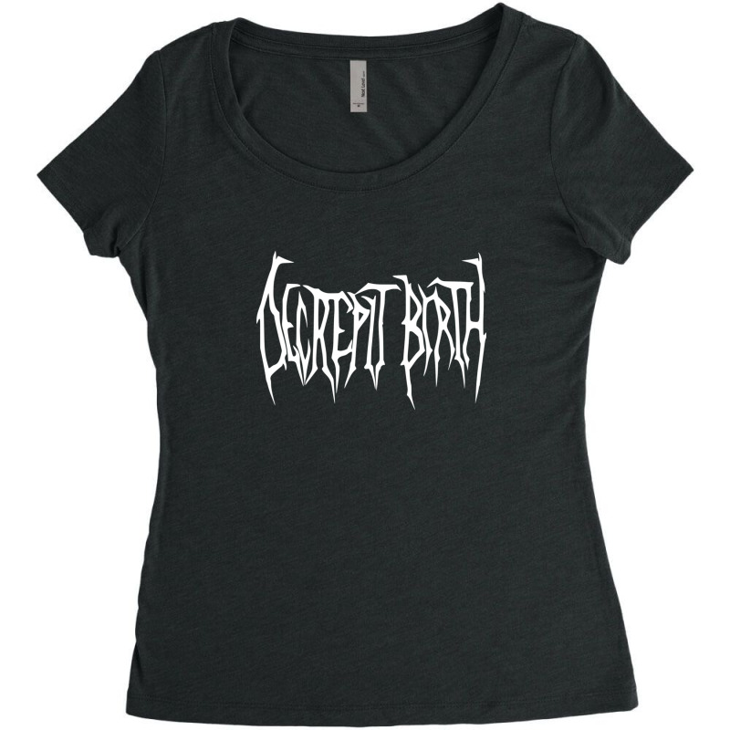 Decrepit Birth Women's Triblend Scoop T-shirt by CharlesWeber | Artistshot