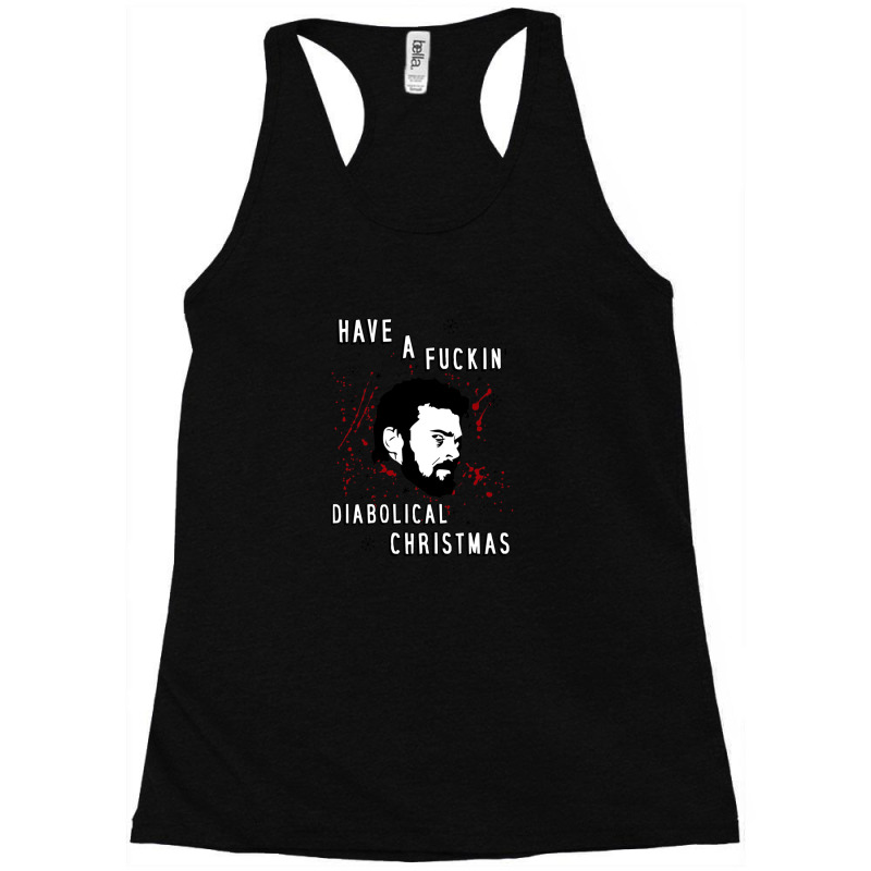 Have A Fuckin' Diabolical Christmas Racerback Tank by ConnieKunkle | Artistshot