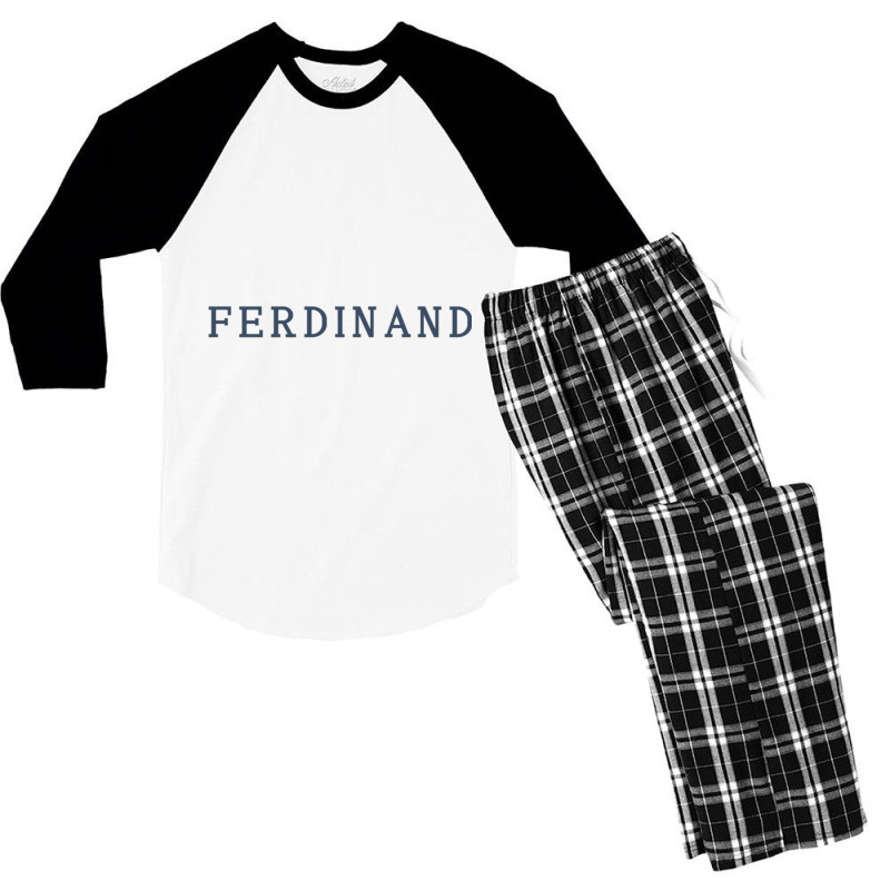 Pierrot Le Fou - Ferdinand Premium Men's 3/4 Sleeve Pajama Set | Artistshot