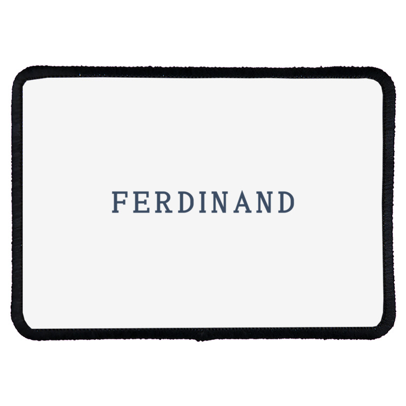 Pierrot Le Fou - Ferdinand Premium Rectangle Patch | Artistshot