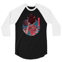 Geisha Bath 3/4 Sleeve Shirt | Artistshot