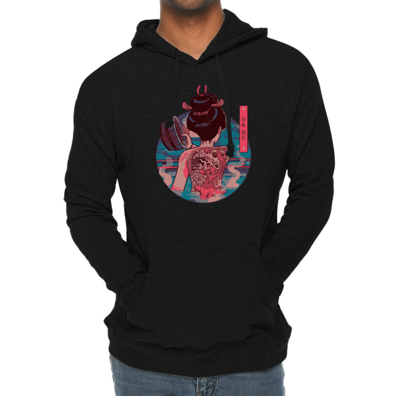 Geisha Bath Lightweight Hoodie | Artistshot