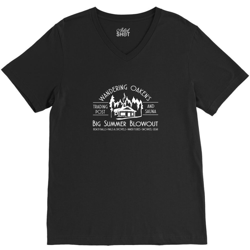 Wandering Oaken's Trading Post And Sauna Gift V-neck Tee | Artistshot