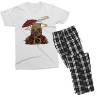 Japanese Frog Chill Men's T-shirt Pajama Set | Artistshot