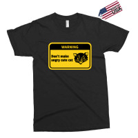 Warning Don't Make Angry Cute Cat Funny Exclusive T-shirt | Artistshot