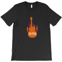 Guitar Strings Talk T-shirt | Artistshot